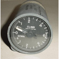 1653-6AB-B6-1, McDonnell Douglas DC-8 Vertical Speed Indicator