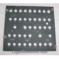 209-175-355-001, AH-1 Cobra Armament & Engine Panel Backplate 209-175-355-001, AH-1 Cobra Armament & Engine Panel Backplate
