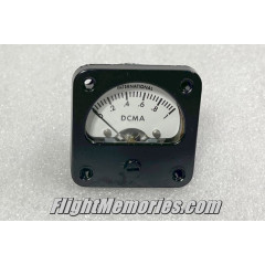 KLM Airlines McDonnell Douglas DC-8 Flight Engineer DC Milliamp Indicator, 3200-239, 7-0921-148