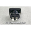 KLM Airlines McDonnell Douglas DC-8 Flight Engineer DC Milliamp Indicator, 3200-239, 7-0921-148