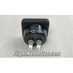 KLM Airlines McDonnell Douglas DC-8 Flight Engineer DC Milliamp Indicator, 3200-239, 7-0921-148