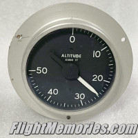 Corporate Aircraft Jet Passenger Cabin Alimeter Indicator, 25150-002S Corporate Aircraft Jet Passenger Cabin Alimeter Indicator, 25150-002S