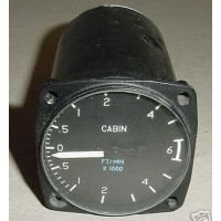 C668517-0101, Cessna Citation Cabin Vertical Speed Indicator