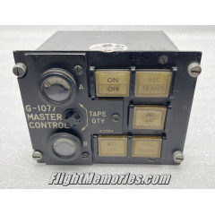 Vietnam War Warbird Jet Aircraft Master Control Panel, G255A, G10077