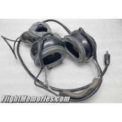 Vietnam War F-4 Phantom Crew Chief Ground Maintenance Headset w/ Microphone