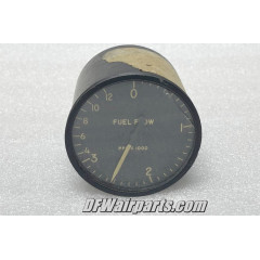 Vietnam War Warbird Bomber Aircraft Fuel Flow Indicator, SR-308A