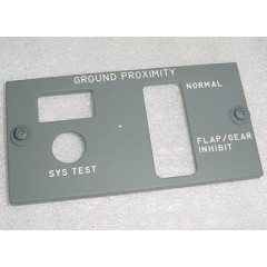 New Boeing 747 Avionics EL LightPlate, Light Plate, 10-61800-383