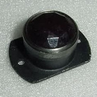 Nos, WWII Aircraft Vintage Cockpit Warning Light Cover Nos, WWII Aircraft Vintage Cockpit Warning Light Cover