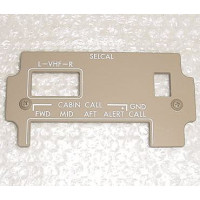 S233T100-1045, New Boeing 747 Avionics Selcal EL Light Plate