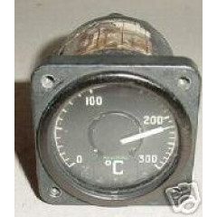 Vintage British Warbird Jet Temperature Indicator