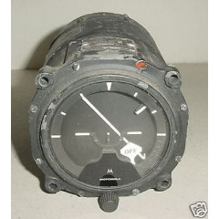 Vintage Warbird L-2 Autopilot Gyro Horizon Indicator, 914R1