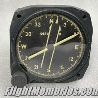 WWII Warbird P-38 Lightning Radio Magnetic Compass Indicator, 10061-1A-A1 WWII Warbird P-38 Lightning Radio Magnetic Compass Indicator, 10061-1A-A1