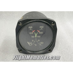 WWII Warbird P-38 Lightning Carburetor Temperature Indicator, 10499-A