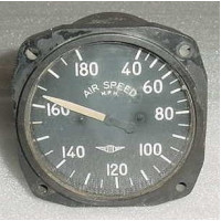 WWII Aircraft Stinson L-5 Sentinel Airspeed Indicator
