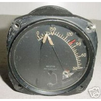 WWII Warbird B-24 Liberator Dual Temperature Indicator, 828