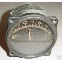 WWII Warbird B-24 Liberator Temperature Indicator, 102330
