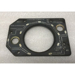 Northwest Airlines Boeing 727 Altitude Panel Light Plate, 10-60725-1238