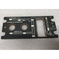 TAP Air Portugal Boeing 727 Alternate Flaps Panel Light Plate, 10-60725-1115