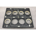 TAP Air Portugal Boeing 727 Valve In Transit Light Plate, 10-60725-1404