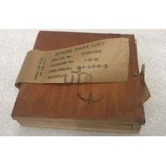WWII U.S. Navy Aircraft Altimeter / Airspeed Indicator Instrument Glass