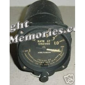 Aircraft Vintage Altitude Rate of Change Indicator, 13260-60