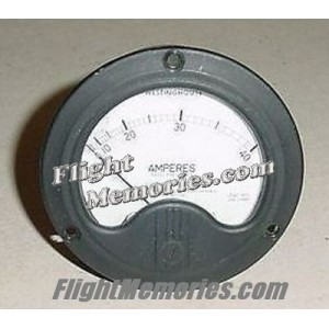 WWII Boeing B-29 Superfortress Ammeter, CAY-22325
