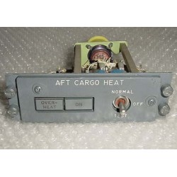 Boeing 747 Aft Cargo Heat Control Panel, 69B46128-1