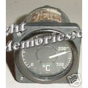 Vintage British Warbird Jet Temperature Indicator