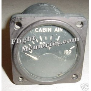 Vintage Warbird Cabin Air Temperature Indicator, A87337-8