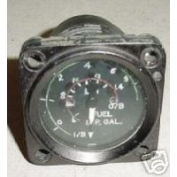 Vintage British Warbird Jet Fuel Quantity Indicator, 2266FGBR