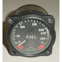 RARE!! Vintage British Warbird Jet Fuel Quantity Indicator