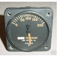 WWII Warbird Hydraulic Pressure Indicator, 24100-4G-13-A1