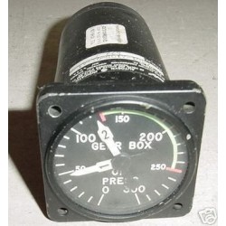 U.S.A.F. Jet Gear Box Oil Pressure Gauge, 6801-A10B-92-A1