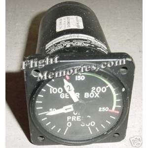 U.S.A.F. Jet Gear Box Oil Pressure Gauge, 6801-A10B-92-A1