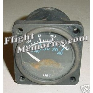 Twin Cessna Outside Air Temperature Indicator, C668520-0101