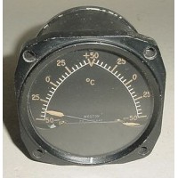 WWII Aircraft Model 828 Dual Temperature Indicator, S-73620