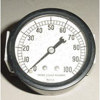 329-3210, Vintage Warbird Aircraft Oil Pressure Indicator