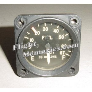 Vintage British Warbird Bomber Oil Capacity Indicator, G6A500221