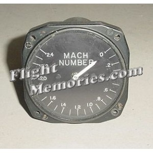U.S.A.F. Warbird Jet Mach Number Indicator, 564-817